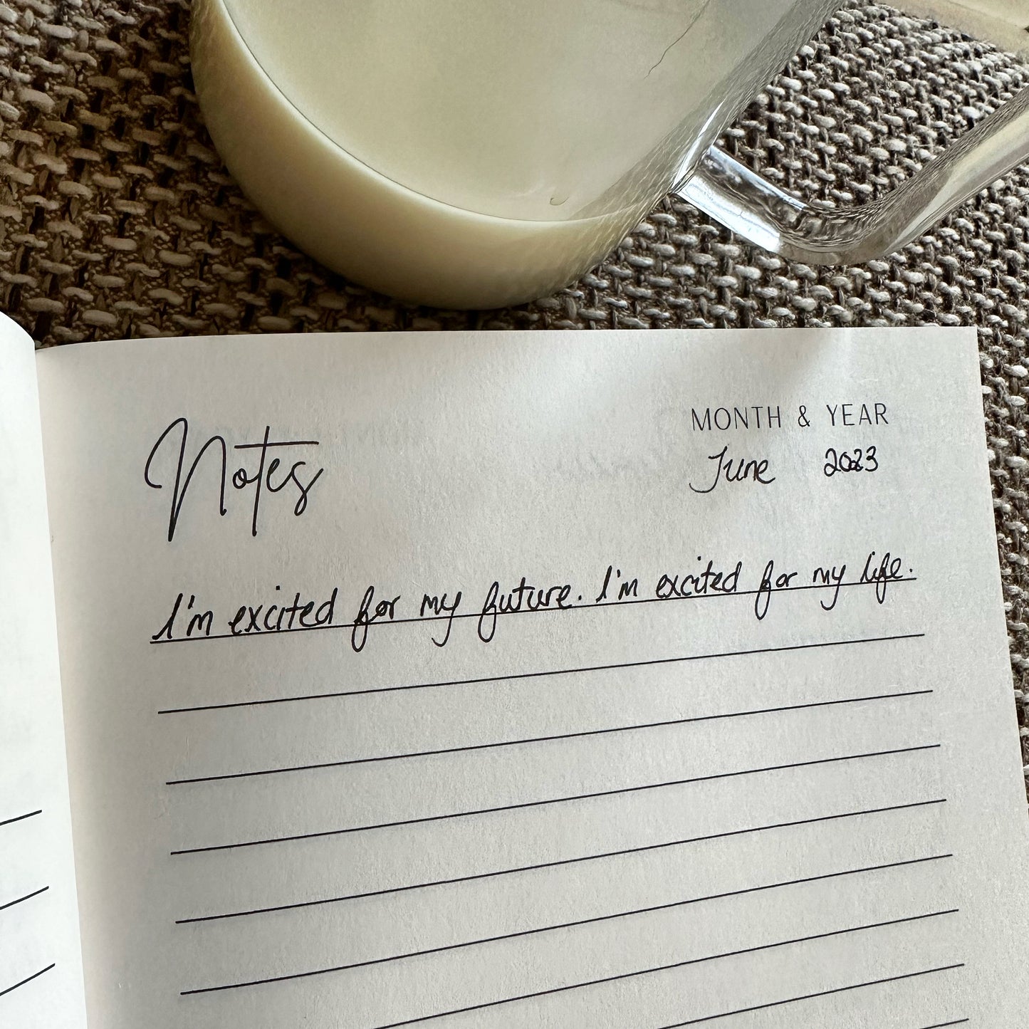 Monthly Reset Guided Journal No.1