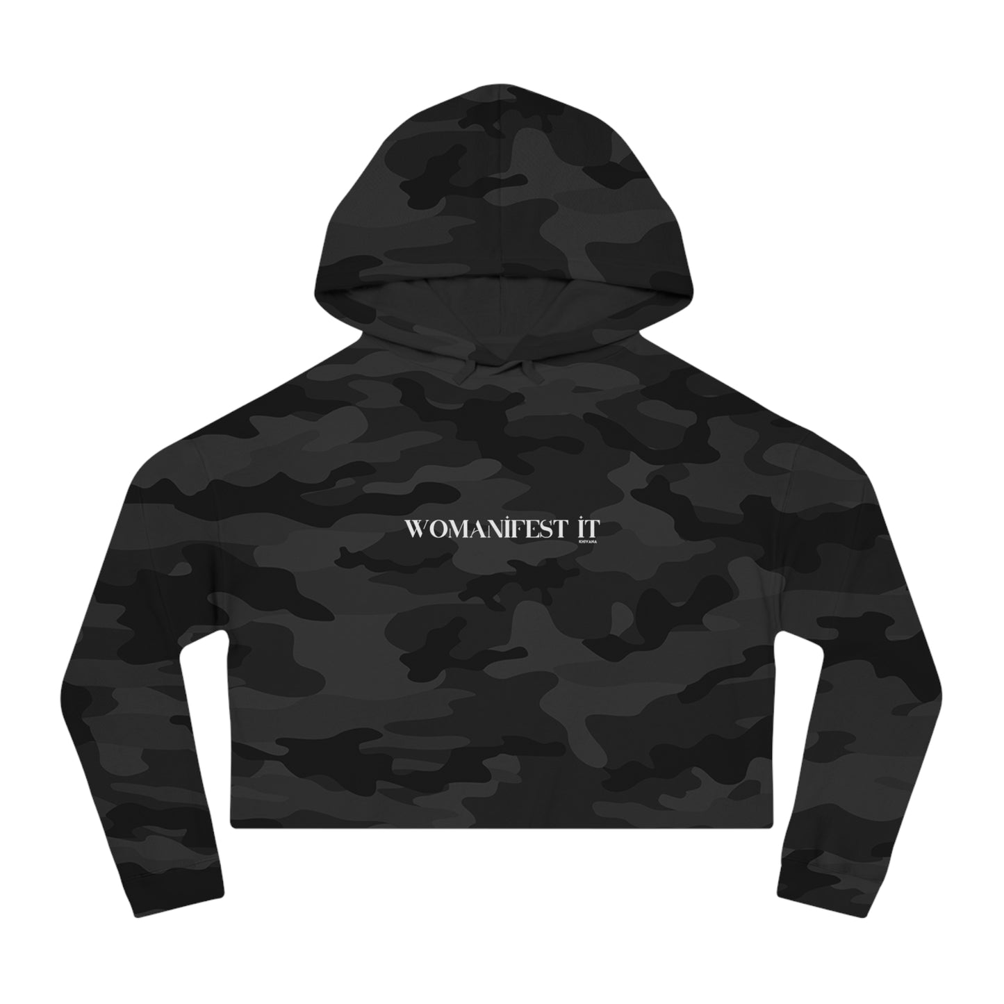 Womanifest It Cropped Hoodie