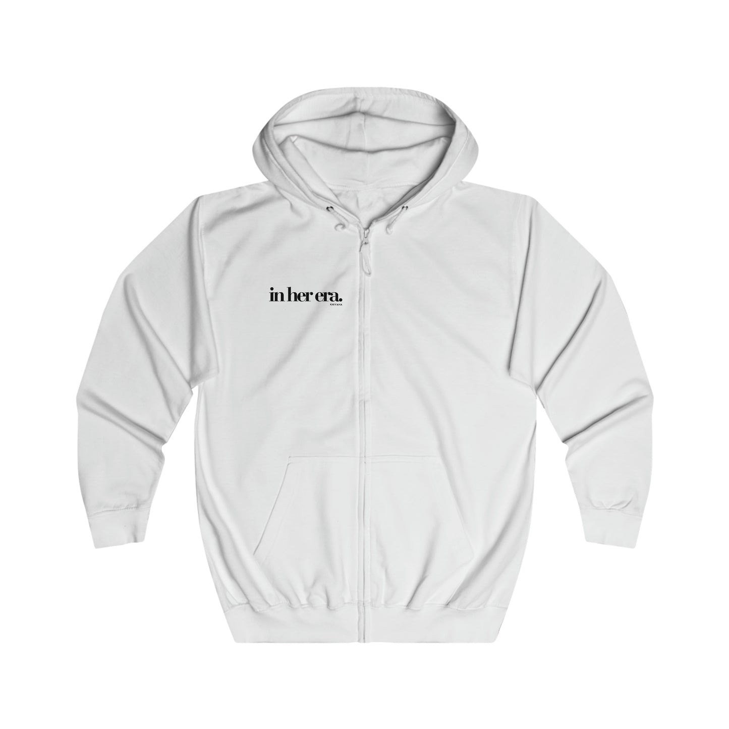 In Her Era Zipper Hoodie
