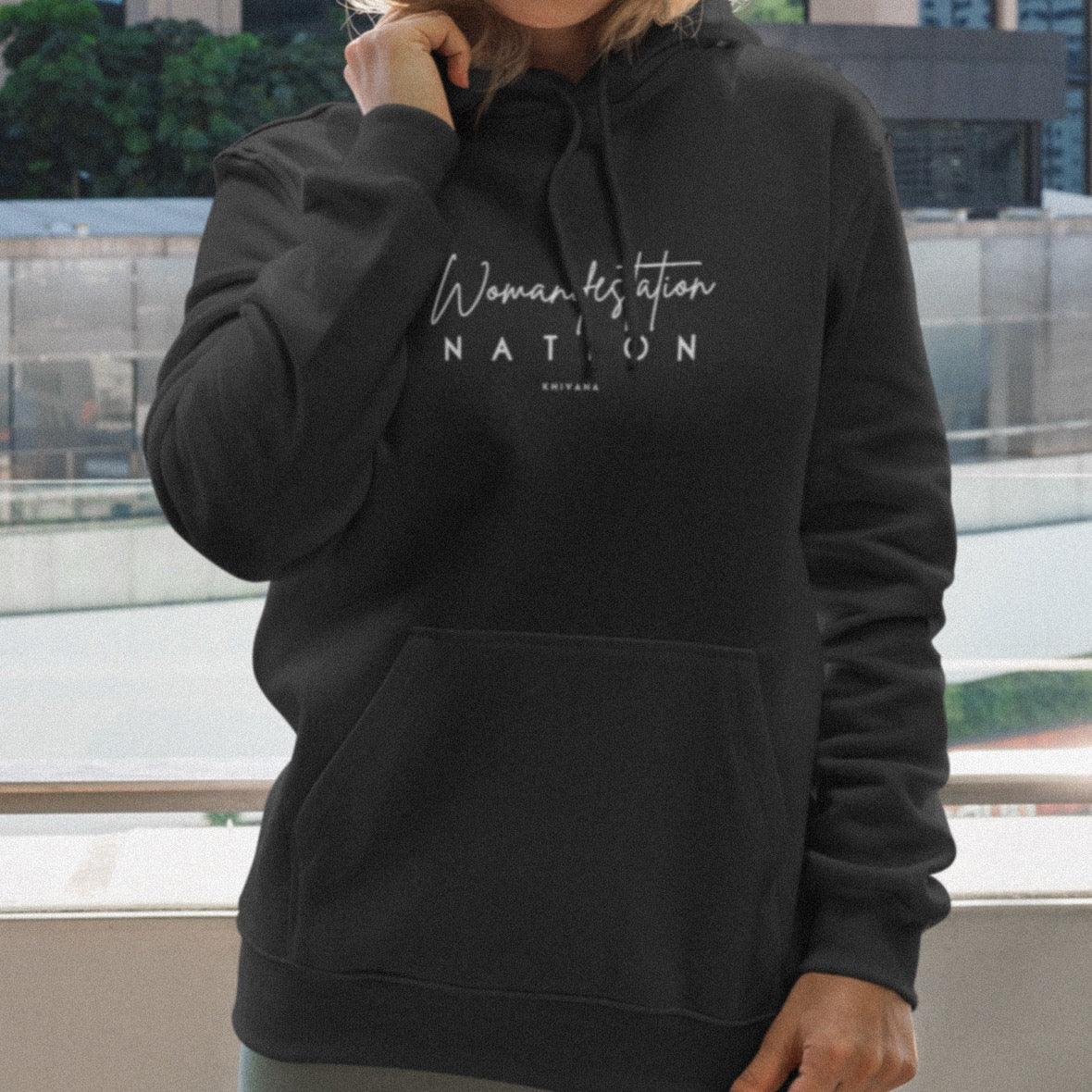 Womanifestation Nation Hoodie with pocket