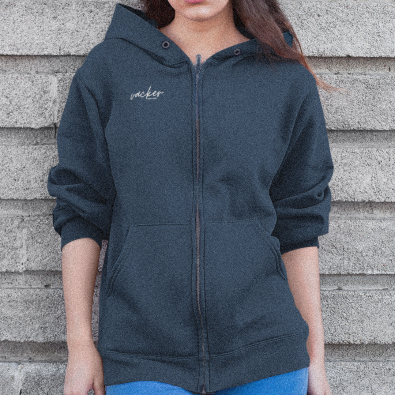 Vacker Zipper Hoodie